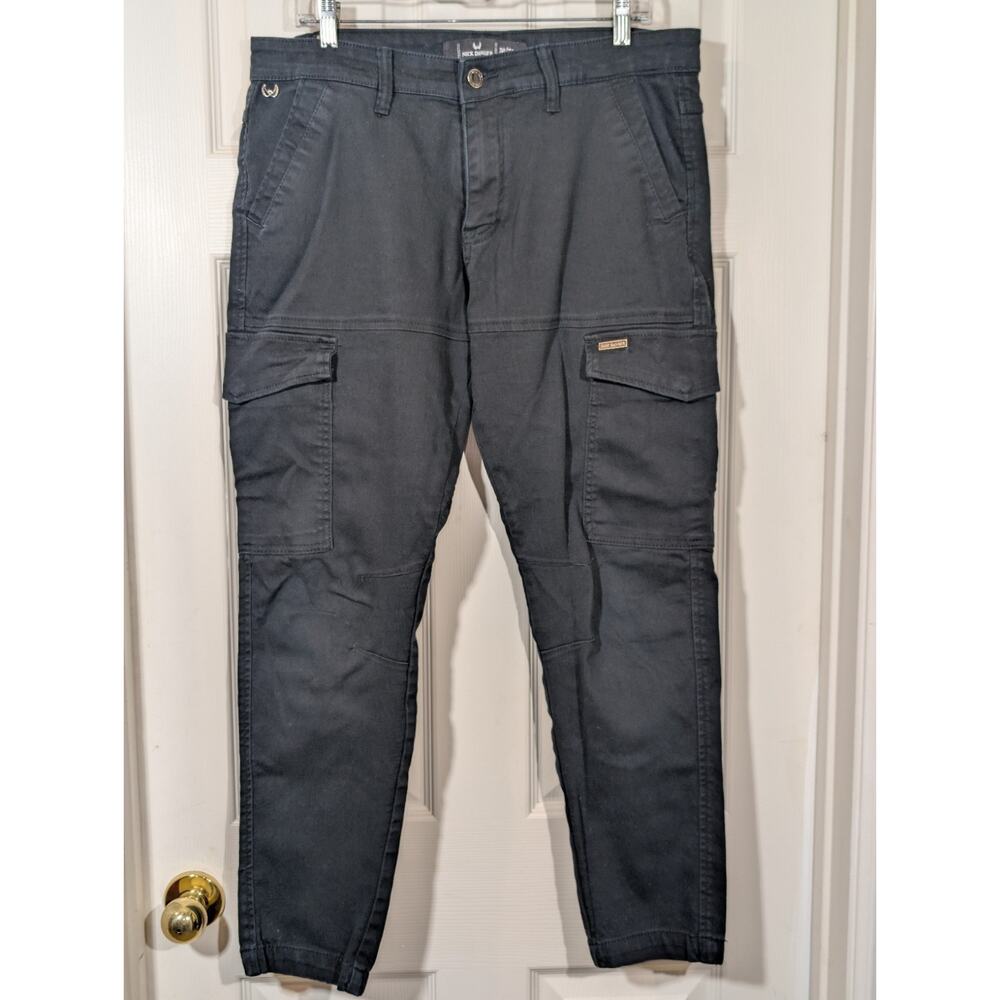 Nick Danger Pants Mens 36x30 Black Cargo Relaxed Fit Utility - Picture 3 of 16